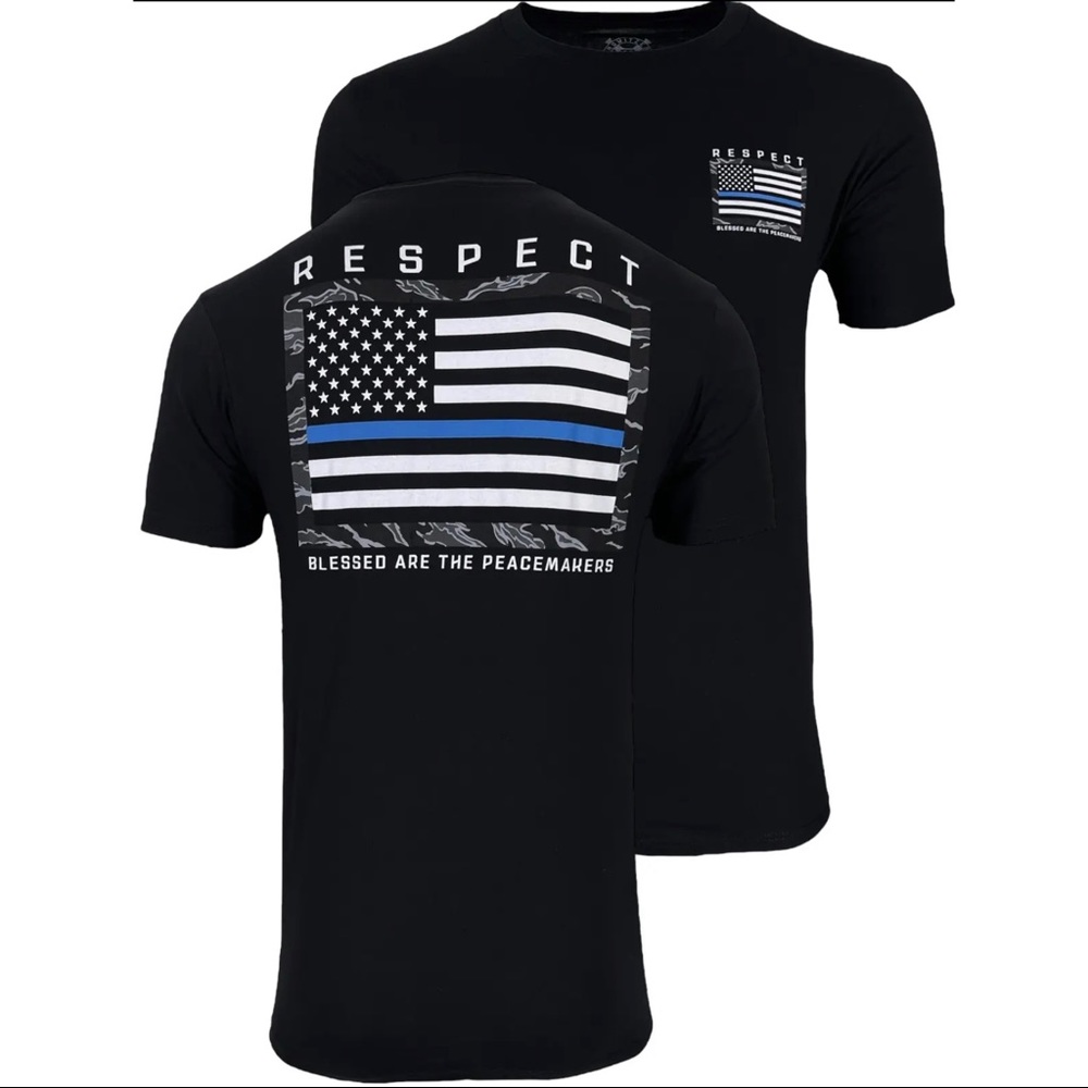 Howitzer Style Men's T-Shirt Respect Peacemakers Military Grunt MFG
